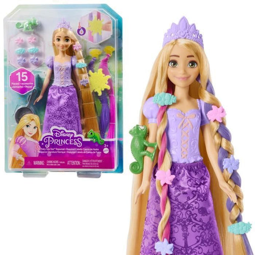 Disney Princess - Rapunzel Fabulous Hair - Mannequins Dolls - 3 anni e +