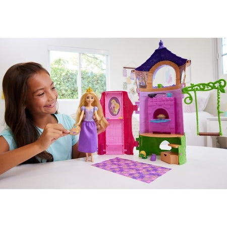 Disney Princess - Rapunzel Tower Box - Mannequins Dolls - 3 anni e +