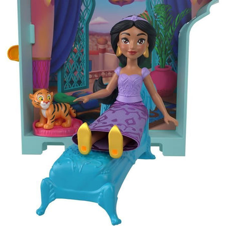 Principesse Disney - Scatola del castello di Jasmine - Figura - 3 anni e più MATTEL - HLW93