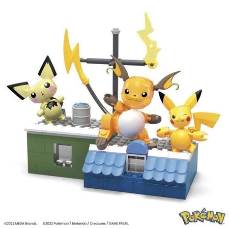 POK PIKACHU EVOLUTION - MEGA - HKT23 - MATTONI DA COSTRUZIONE CON LICENZA MEGABLOKS