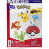 Mattoncini da costruzione - MEGA CONSTRUX - 4 NUOVI PARTNER - Licenza Pokémon