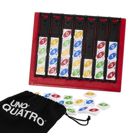 UNO QUATRO - GIOCHI MATTEL - HPF82 - GIOCHI DI CARTE MATTEL UNO
