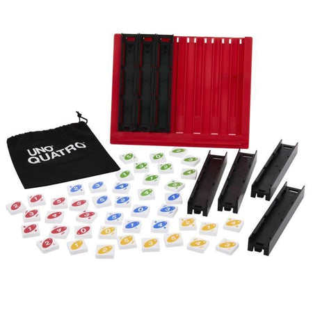 UNO QUATRO - GIOCHI MATTEL - HPF82 - GIOCHI DI CARTE MATTEL UNO