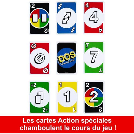 UNO DOS - GIOCHI MATTEL - HNN01 - GIOCHI DI CARTE MATTEL UNO