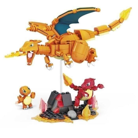Gioco di costruzioni Salameche Evolution - Mega Bloks - HFG06 - 313 pezzi - Licenza Pokémon