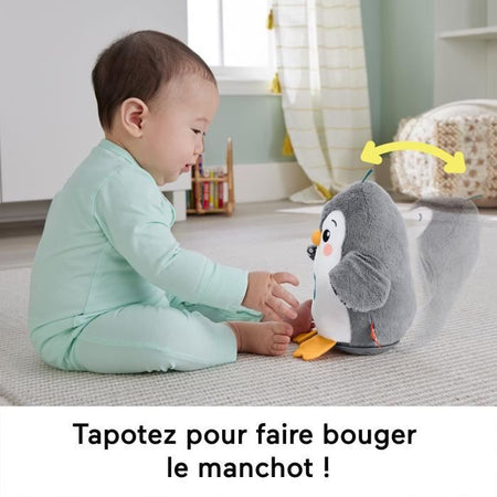 Peluche Pinguino - Fisher-Price - HNC10 - Giocattolo da bagno