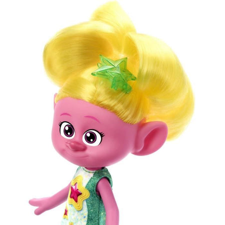 Bambola fashion Trolls - MATTEL - bambola VIVA - Capelli gialli - 16,5 cm