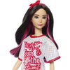 Barbie - Barbie Fashionistas - Bambola dai capelli neri per il 65 anniversario