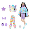 Barbie-Barbie Cutie Reveal-Bambola Zebra da sogno colorata con 10 sorprese39 HRK