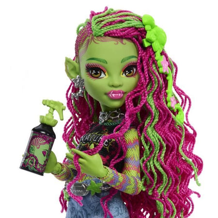 Monster High Venus McFlytrap Bambola con Chewlian e accessori HRP81