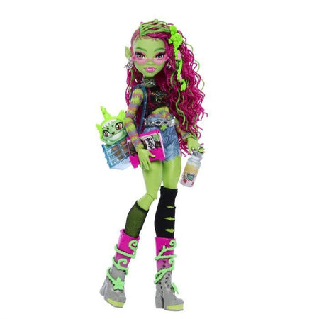 Monster High Venus McFlytrap Bambola con Chewlian e accessori HRP81