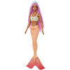 BARBIE SIRENA ROSA - BARBIE - HRR05