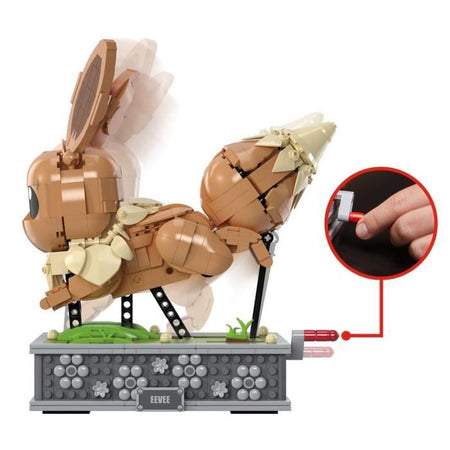 MEGA-Pokémon-Eevee in scatola Motion-Building 1.381 pezzi HTH71