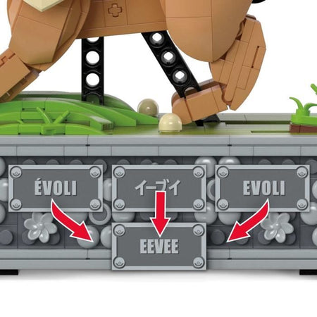 MEGA-Pokémon-Eevee in scatola Motion-Building 1.381 pezzi HTH71