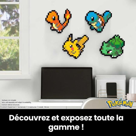 Set da costruzione retrò da 349 pezzi di MEGA Pokémon Charmander - MEGA Pokémon - HTH76