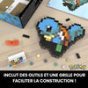 MEGA-Pokémon-Squirtle-Scatola da costruzione retrò 367 pezzi - MEGA Pokémon - HTH77