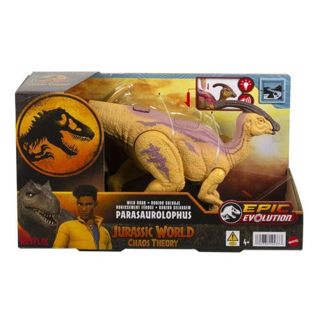 Jurassic World - Parasaurolophus Fierce Roar - Figura d'azione HTK75