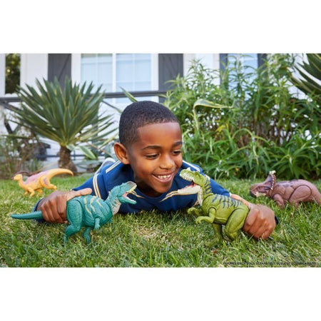 Jurassic World - Majungasaurus Fierce Roar - Figura d'azione HTK76