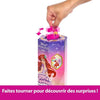 Mattel-Disney Princesses Spin & Reveal-Ariel bambola con 11 sorprese HTV88