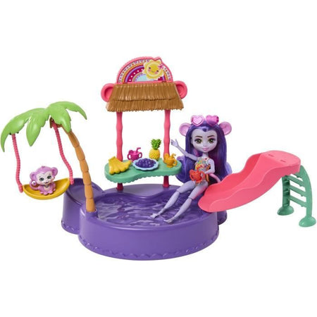 PISCINA DELLE SCIMMIE - ENCHANTIMALS - HTW73