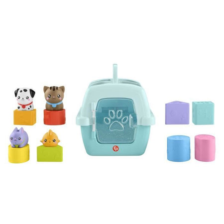 Fisher-Price-Sorter Trasporto Animali Crate-Sorter 8 blocchi HTW93