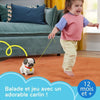 Fisher-Price Il mio carlino cammina giocattolo da tirare per bambini HTW94