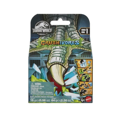 JURASSIC WORLD  Assortimento di figurine  Dinosauri divoratori  MATTEL  HVB29  modello casuale