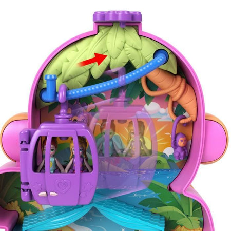 Polly Pocket-Mommy Monkey e il suo bambino-Box di 2 mini-figure HWP04