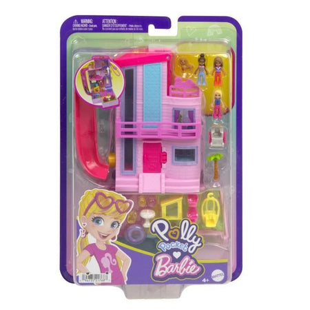 Polly Pocket-Barbie Dream House-Box con 3 minifigure HWP11