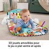 FISHER-PRICE Tappetino per pianoforte - Tappetino per attività con risveglio musicale - Fisher-Price - HWY56