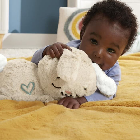 Luce notturna personalizzabile Fisher-Price-My Cuddly Rabbit-Peluche HXG97