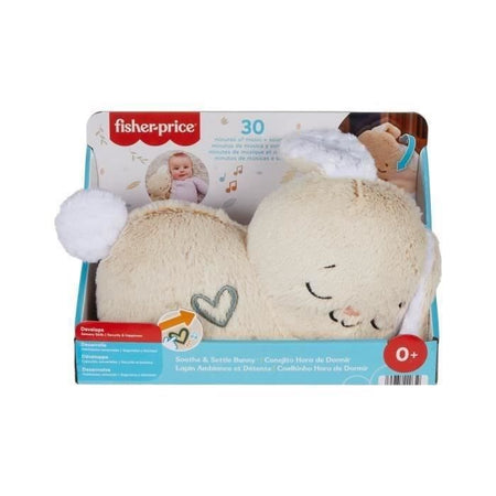 Luce notturna personalizzabile Fisher-Price-My Cuddly Rabbit-Peluche HXG97