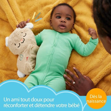 Luce notturna personalizzabile Fisher-Price-My Cuddly Rabbit-Peluche HXG97