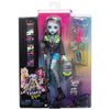 Monster High-Frankie Stein Doll-Bambola con animali e accessori HXH73