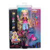 Monster High-Lagoona Blue Doll-Bambola con animali e accessori HXH75