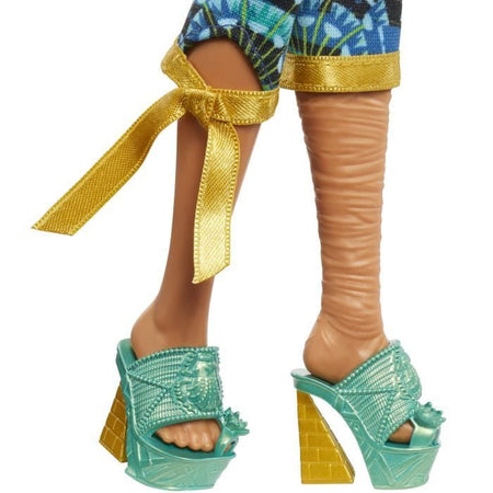 Bambola Monster High Cleo De Nile con vestito Monster Fest HXH81