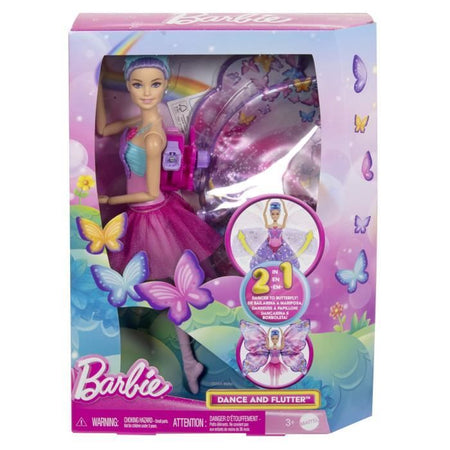Barbie-Da Ballerina a Farfalla-Bambola trasformazione 2 in 1 HXJ10