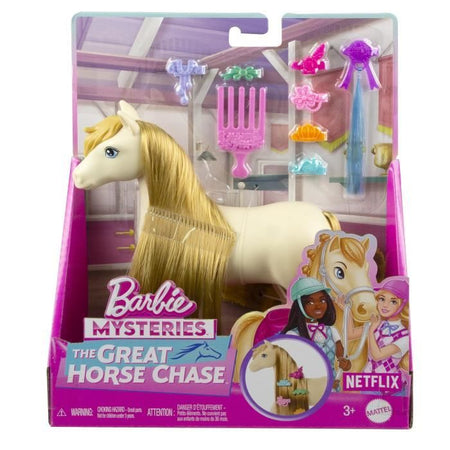 Barbie  Barbie Mysteries: Il Grande Cavallo da Caccia-Pony e accessori HXJ36