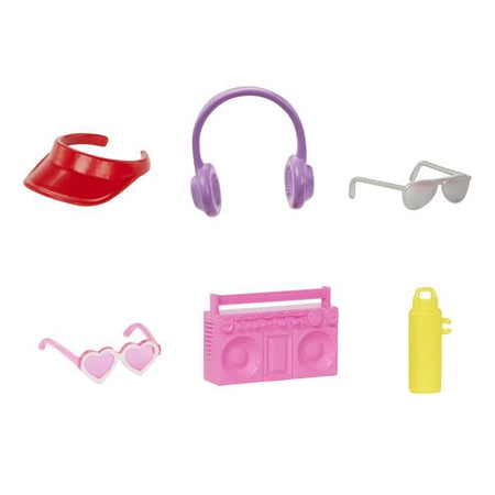 Barbie-Fashionistas-Box di bambole e accessori per pattini a rotelle HXK90