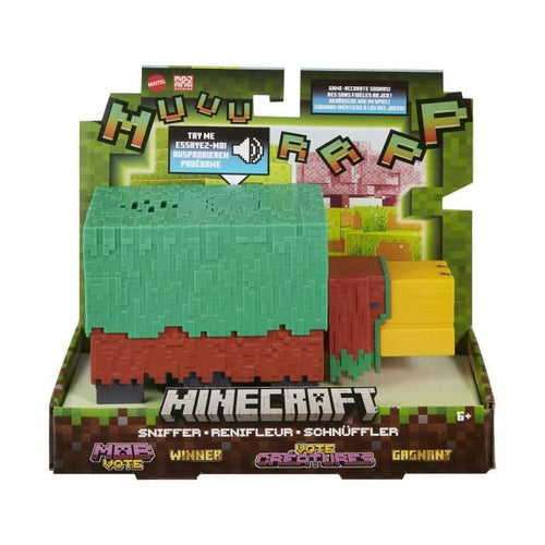 Minecraft-Sniffer 8,25 cm Action Figure con suoni del gioco - Minecraft - HXM85