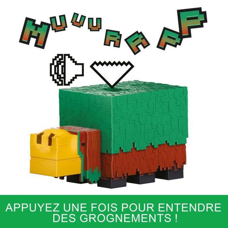 Minecraft-Sniffer 8,25 cm Action Figure con suoni del gioco - Minecraft - HXM85