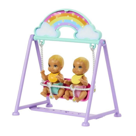 Cofanetto Barbie-The Twins' Room-Skipper, neonati e accessori HXM99