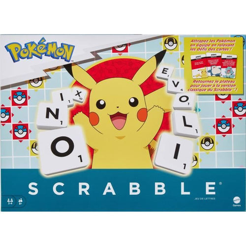 Pokémon Scrabble - Gioco da tavolo per famiglie con 2 modalità di gioco HXT27