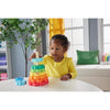 Impilatore ad anelli Fisher-Price con 10 pezzi in legno HXT77