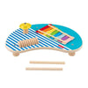 Tavolo musicale in legno Fisher-Price con strumenti a percussione HXT91