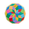 Puzzle mandala in legno Fisher-Price-Puzzle con motivi geometrici da 40 pezzi HXT94