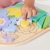 Fisher-Price-Fiori in Legno Puzzle-Puzzle da 37 pezzi per la scuola dell'infanzia HXT97