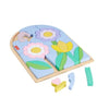 Fisher-Price-Fiori in Legno Puzzle-Puzzle da 37 pezzi per la scuola dell'infanzia HXT97