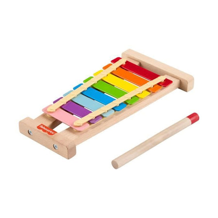 Xilofono in legno Fisher-Price, strumento musicale con 2 pezzi HXV13