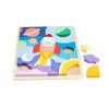 FISHER-PRICE Puzzle in Legno Puzzle Spazio 42 pezzi per i più piccoli - Fisher-Price - HXY42
